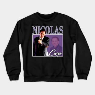 Through The Lens Of Cage Exploring The World Of Nicolas's Acting Crewneck Sweatshirt